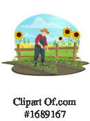 Farmer Clipart #1689167 by Vector Tradition SM