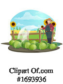 Farmer Clipart #1693936 by Vector Tradition SM