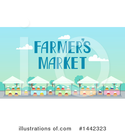 Royalty-Free (RF) Farmers Market Clipart Illustration by BNP Design Studio - Stock Sample #1442323