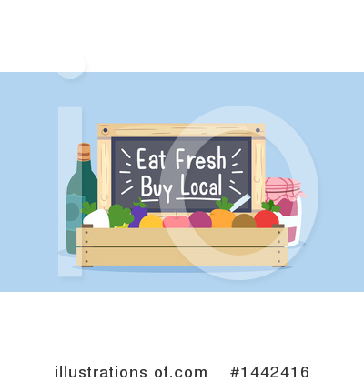 Royalty-Free (RF) Farmers Market Clipart Illustration by BNP Design Studio - Stock Sample #1442416