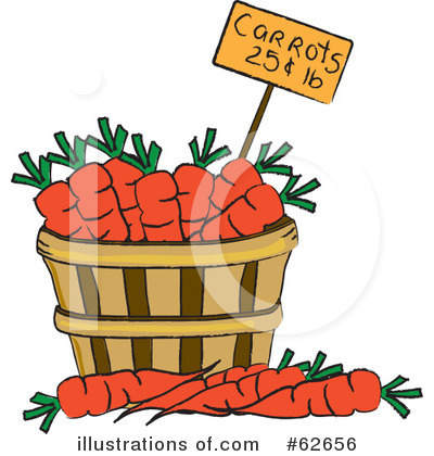 Carrots Clipart #62656 by Pams Clipart