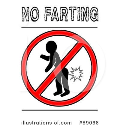 Royalty-Free (RF) Farting Clipart Illustration by Arena Creative - Stock Sample #89068