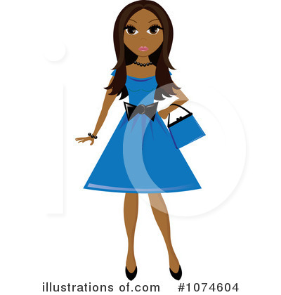 Royalty-Free (RF) Fashion Clipart Illustration by Pams Clipart - Stock Sample #1074604