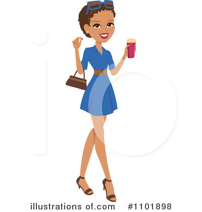 Royalty-Free (RF) Fashion Clipart Illustration by Monica - Stock Sample #1101898