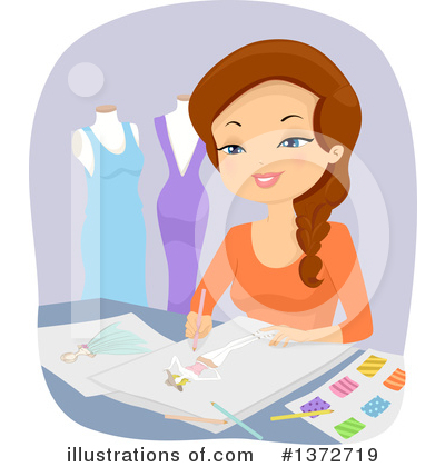 Royalty-Free (RF) Fashion Clipart Illustration by BNP Design Studio - Stock Sample #1372719