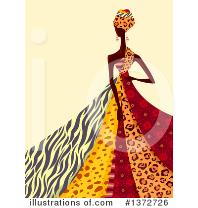 Gown Clipart #1372726 by BNP Design Studio