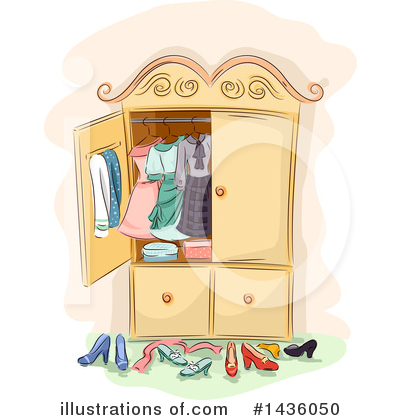 Royalty-Free (RF) Fashion Clipart Illustration by BNP Design Studio - Stock Sample #1436050