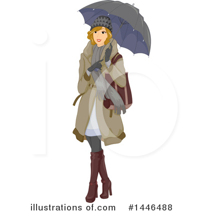 Umbrella Clipart #1446488 by BNP Design Studio