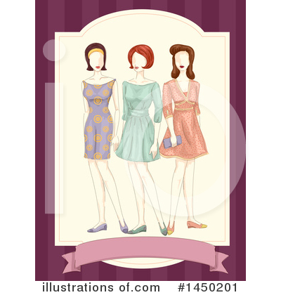 Royalty-Free (RF) Fashion Clipart Illustration by BNP Design Studio - Stock Sample #1450201
