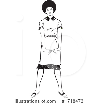 Dress Clipart #1718473 by Lal Perera