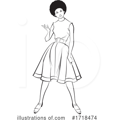 Fashion Clipart #1718474 by Lal Perera