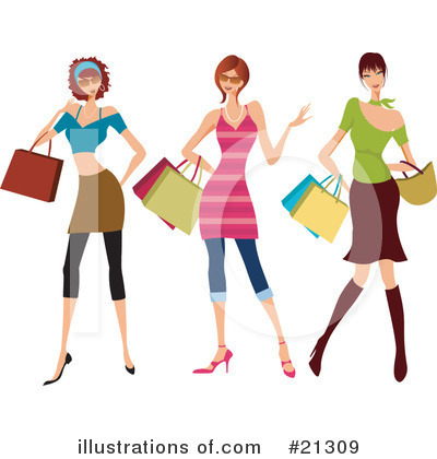 Royalty-Free (RF) Fashion Clipart Illustration by OnFocusMedia - Stock Sample #21309