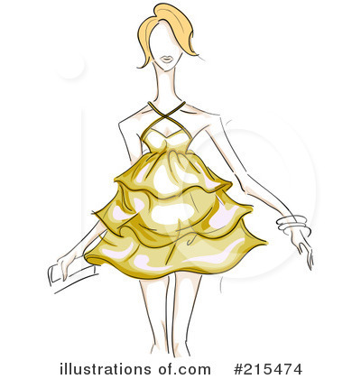 Royalty-Free (RF) Fashion Clipart Illustration by BNP Design Studio - Stock Sample #215474