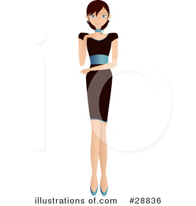 Fashion Clipart #28836 by Melisende Vector