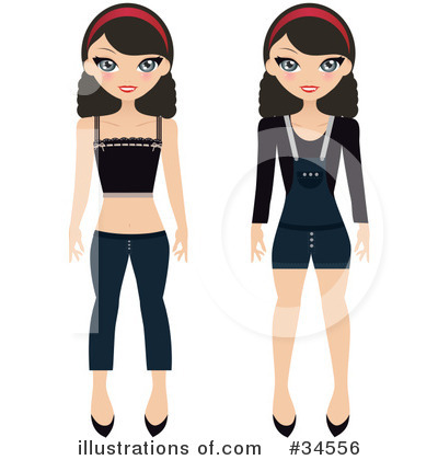 Teenager Clipart #34556 by Melisende Vector