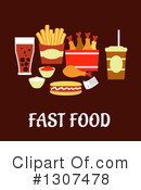 Fast Food Clipart #1307478 by Vector Tradition SM