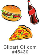 Fast Food Clipart #45430 by TA Images