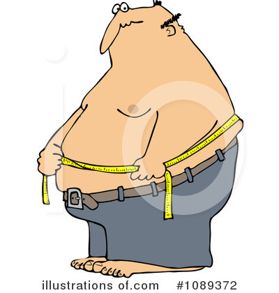 Overweight Clipart #1089372 by djart