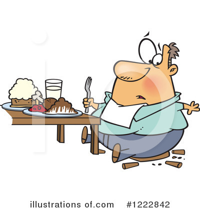 Dining Clipart #1222842 by toonaday