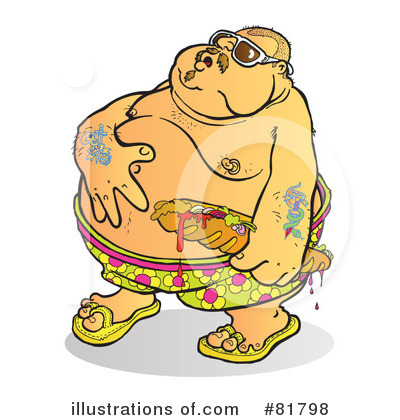 Royalty-Free (RF) Fat Clipart Illustration by Snowy - Stock Sample #81798