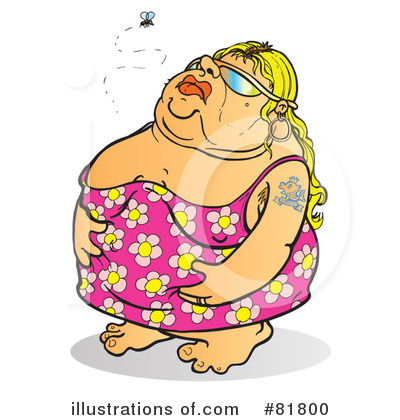 Royalty-Free (RF) Fat Clipart Illustration by Snowy - Stock Sample #81800