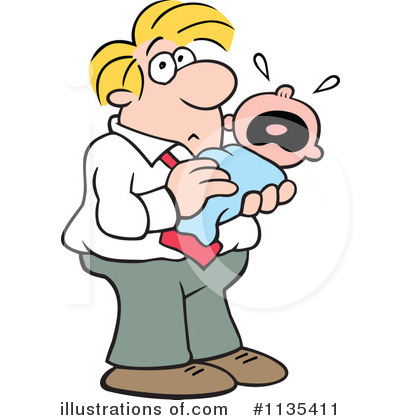 Royalty-Free (RF) Father Clipart Illustration by Johnny Sajem - Stock Sample #1135411