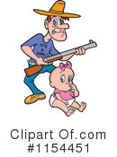 Father Clipart #1154451 by LaffToon