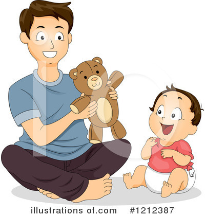 Royalty-Free (RF) Father Clipart Illustration by BNP Design Studio - Stock Sample #1212387