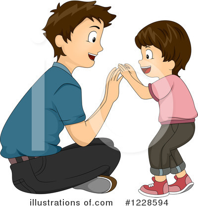 Royalty-Free (RF) Father Clipart Illustration by BNP Design Studio - Stock Sample #1228594