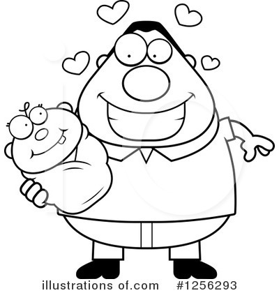 Royalty-Free (RF) Father Clipart Illustration by Cory Thoman - Stock Sample #1256293