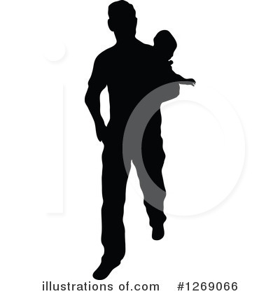 Royalty-Free (RF) Father Clipart Illustration by Pushkin - Stock Sample #1269066