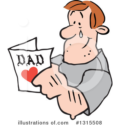 Dad Clipart #1315508 by Johnny Sajem
