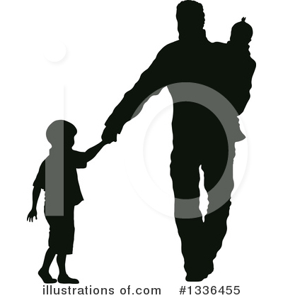Royalty-Free (RF) Father Clipart Illustration by Pushkin - Stock Sample #1336455
