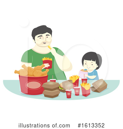 Junk Food Clipart #1613352 by BNP Design Studio