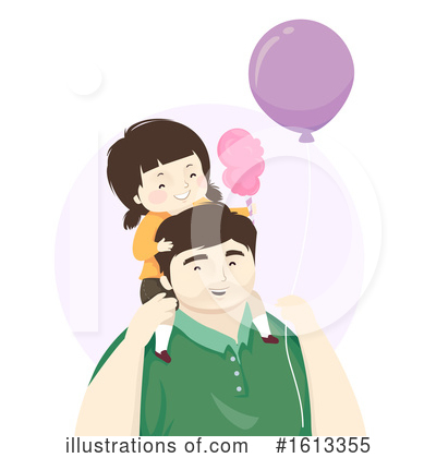 Royalty-Free (RF) Father Clipart Illustration by BNP Design Studio - Stock Sample #1613355