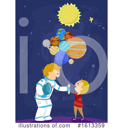 Outer Space Clipart #1613359 by BNP Design Studio