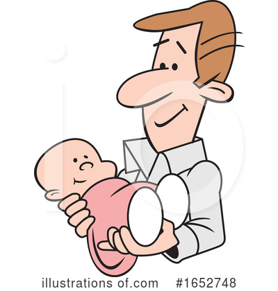Father Clipart #1652748 by Johnny Sajem
