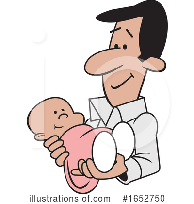 Father Clipart #1652750 by Johnny Sajem