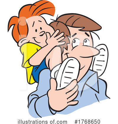 Royalty-Free (RF) Father Clipart Illustration by Johnny Sajem - Stock Sample #1768650