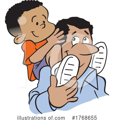 Royalty-Free (RF) Father Clipart Illustration by Johnny Sajem - Stock Sample #1768655