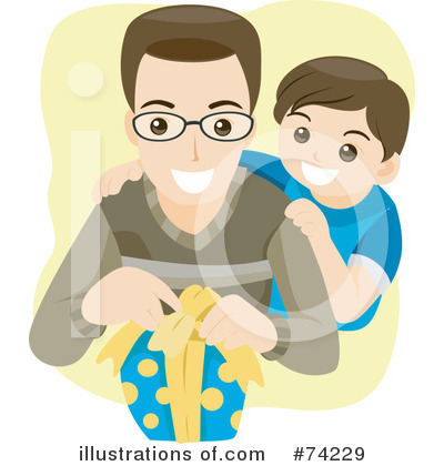 Royalty-Free (RF) Father Clipart Illustration by BNP Design Studio - Stock Sample #74229
