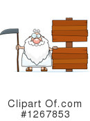 Father Time Clipart #1267853 by Cory Thoman