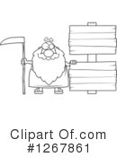 Father Time Clipart #1267861 by Cory Thoman