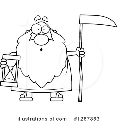 Royalty-Free (RF) Father Time Clipart Illustration by Cory Thoman - Stock Sample #1267863