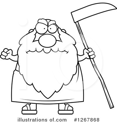 Royalty-Free (RF) Father Time Clipart Illustration by Cory Thoman - Stock Sample #1267868