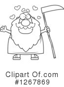 Father Time Clipart #1267869 by Cory Thoman