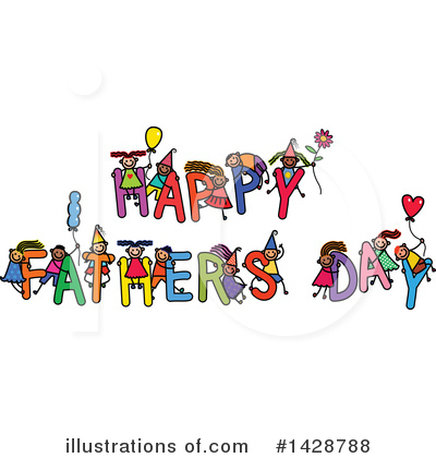 Royalty-Free (RF) Fathers Day Clipart Illustration by Prawny - Stock Sample #1428788