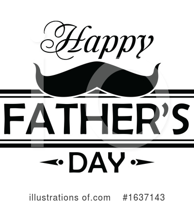 Fathers Day Clipart #1637143 by Vector Tradition SM