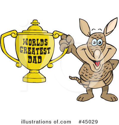 Royalty-Free (RF) Fathers Day Clipart Illustration by Dennis Holmes Designs - Stock Sample #45029