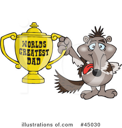 Royalty-Free (RF) Fathers Day Clipart Illustration by Dennis Holmes Designs - Stock Sample #45030